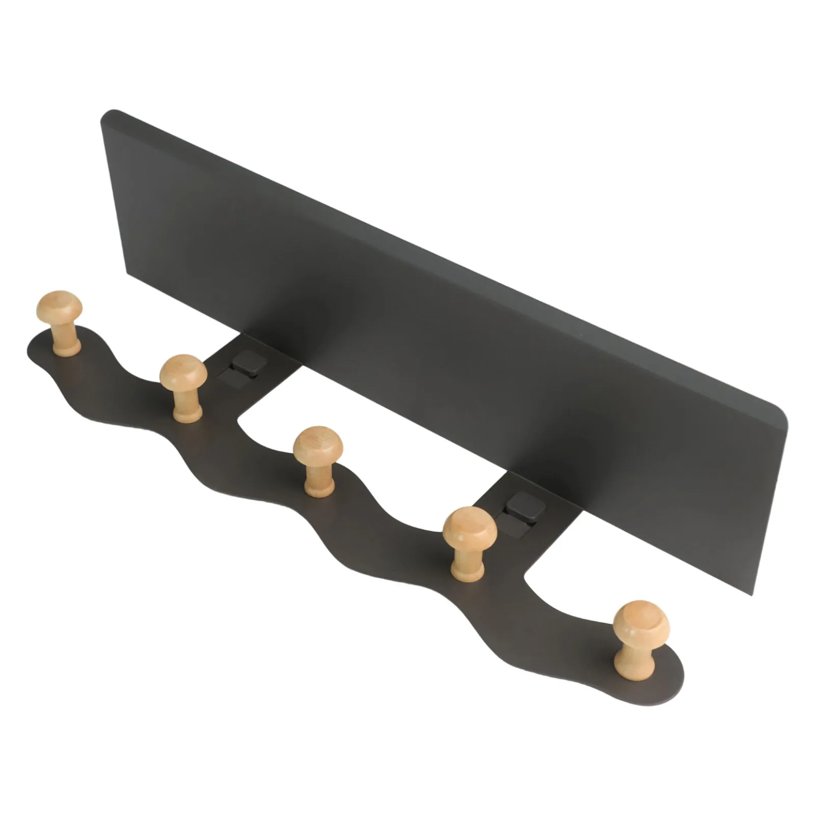 Carbon Steel Shelf Adsorption Type Rack Clutter Reduction Interior Decor Accessory Key Organizer Sleek Modern Design