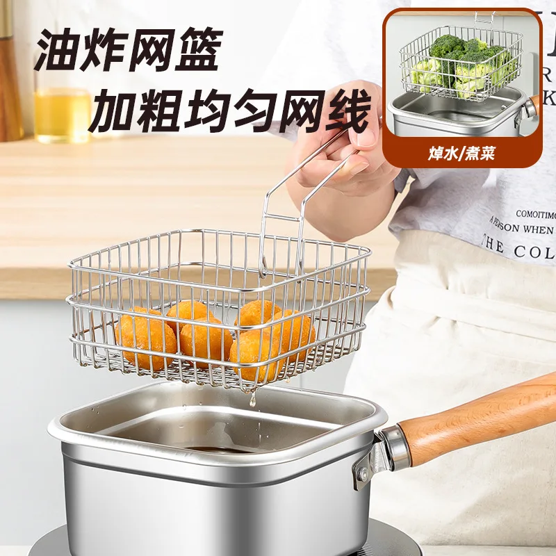 new design detachable handle portable multipurpose nonstick camp food container camping steamer cooking frying pot cookware