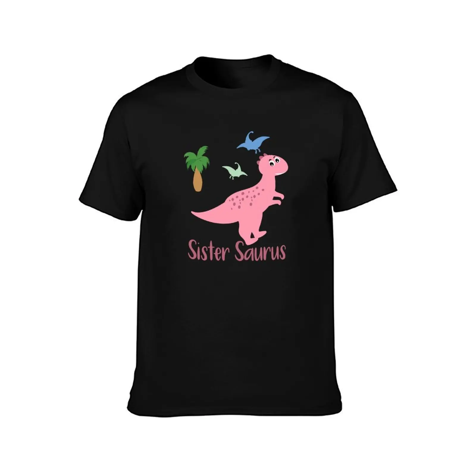 Sister Saurus - Family Matching T-Shirt Fashion Pattern Printed Tee Shirt