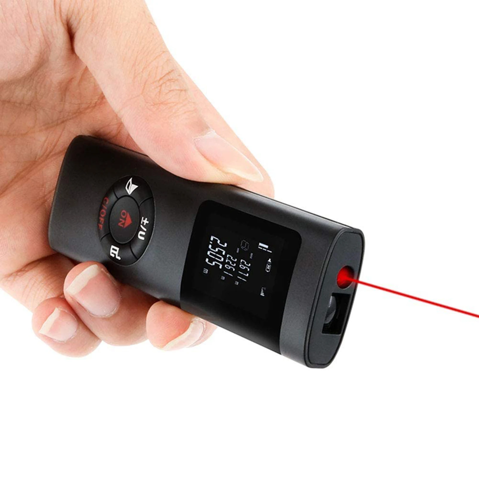 

Mini Handheld Laser Distance Meter USB Charging Accuracy Measurement Instrument for Interior Decoration and Indoor