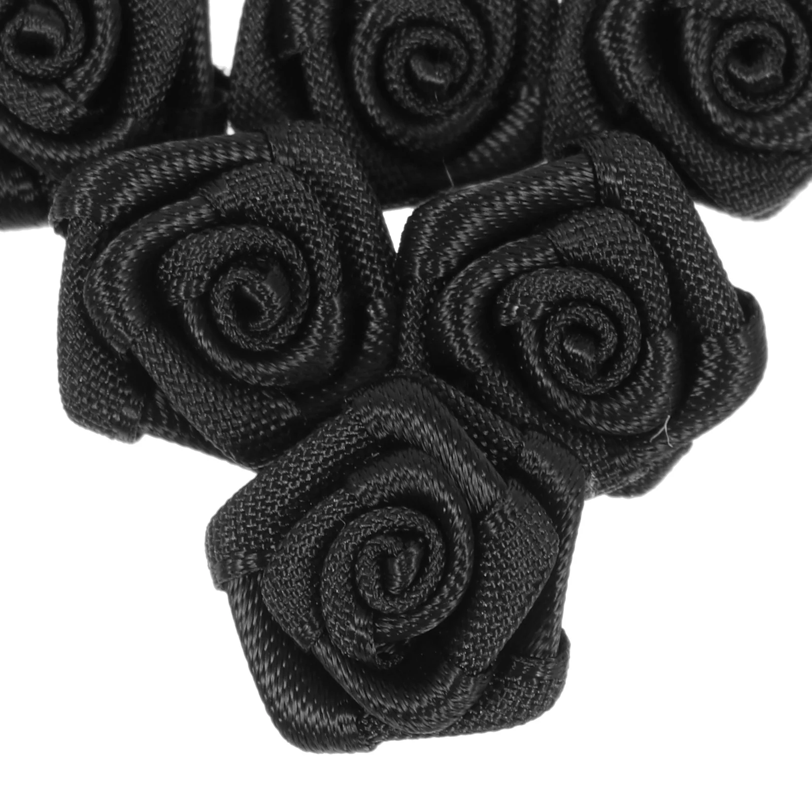 ดอกกุหลาบขนาดเล็ก 50 ชิ้น สำหรับตกแต่งเสื้อผ้า เครื่องประดับผม งานฝีมือ DIY