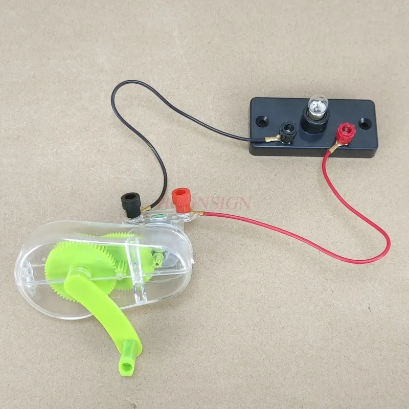 Handslinger Generator Junior High School Physics Elektriciteit Experiment Apparatuur Accessoires Instrumentgenerator