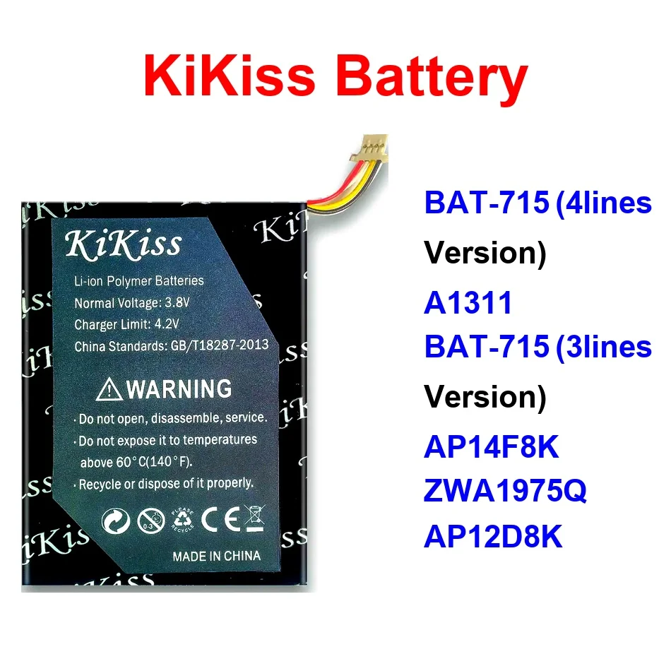 

Tablet Battery Durable ZWA1975Q A1311 AP14F8K 4100-10000Mah For Acer Iconia Tab A1-830 A1-850 A3-A10 A3-A11 B1 B1-810 B1-820 7