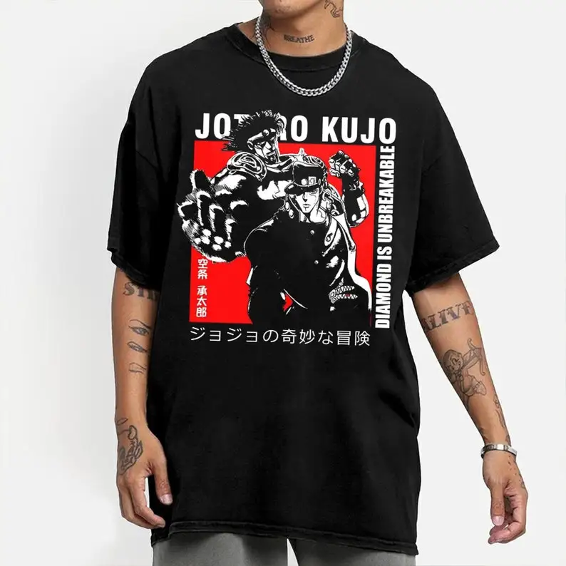 

Anime JJ's Bizarre Adventure T-Shirt, Anime T-Shirt