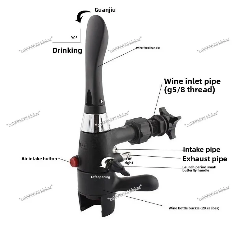 Boutique Imported Beer Takeaway Craft Brewing Isobaric Filling Faucet, Bar Filling Plastic Foam Pegasus New Model