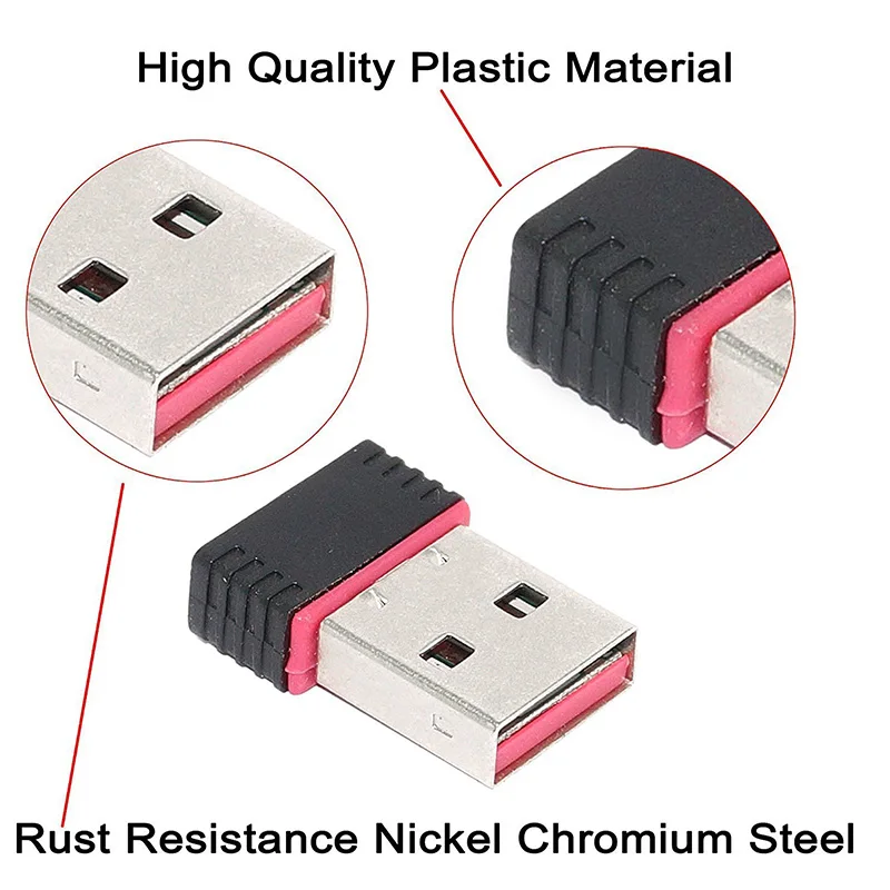 Nuovo MT7601 Mini USB WIFI Adattatore 802.11n/g/b Antenna WiFi 150Mbps Wireless LAN Scheda di Rete USB Esterna Wifi Per Desktop Laptop