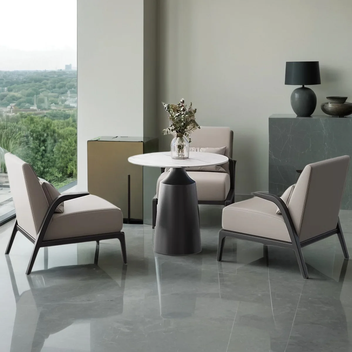 طاولة تفاوض الفنادق التجارية وكرسي مزيج من مؤسسة التدريب أريكة كرسي عيادة التجميل عن طريق الفم 4S Store rec