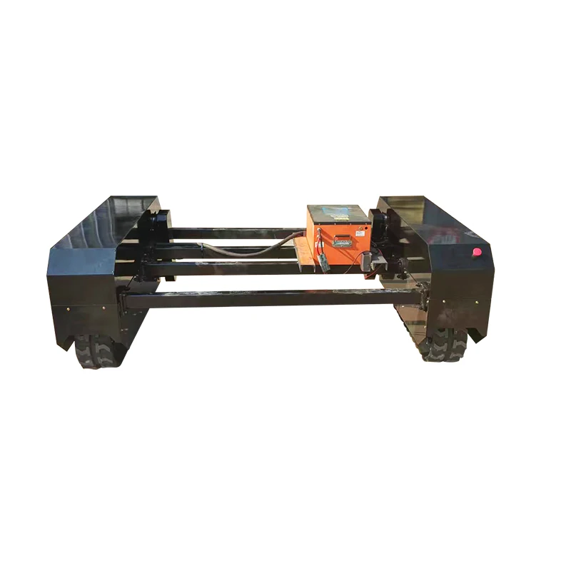 400KG Load Electric Remote Control Crawler Chassis, 1.8KW High Power Excavator Undercarriage with 2H Long Endurance