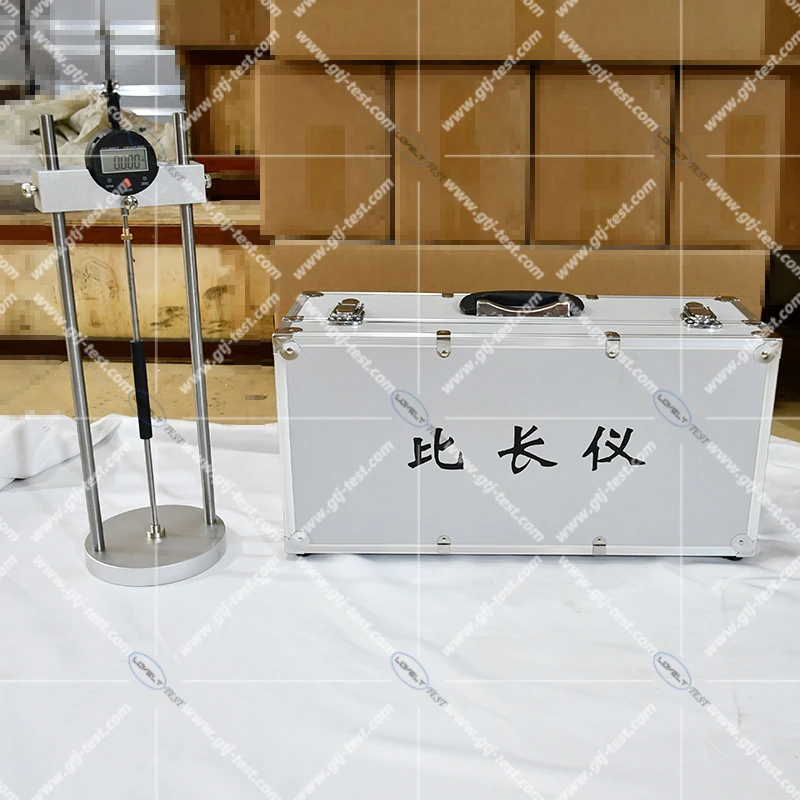 New Model Cement Expansion Testing Machine, Length Comparator with Data Output for Lab and Factory