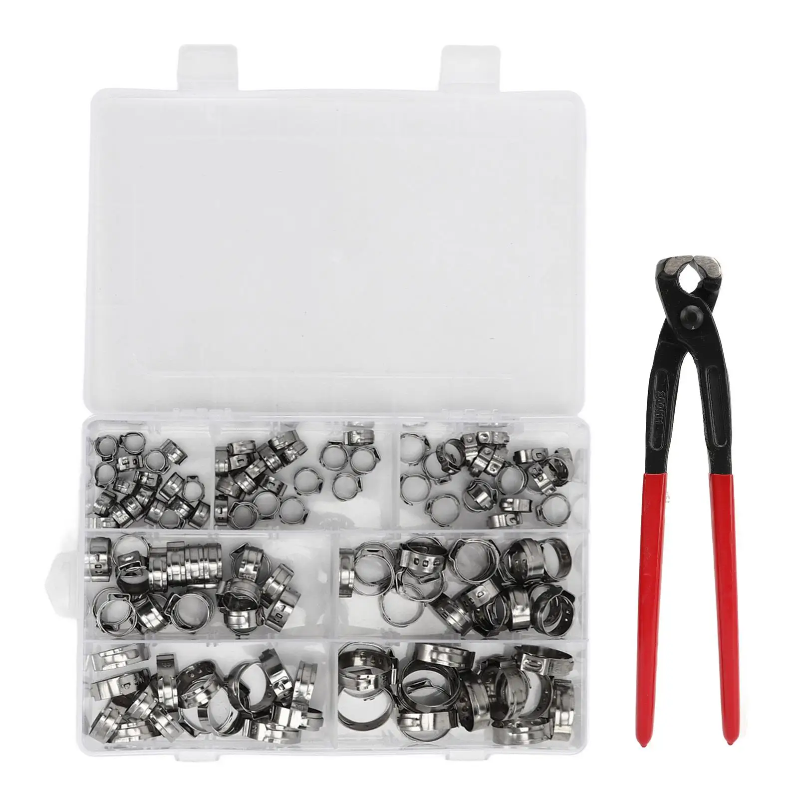 

Premium Hose Clamp Assortment Kit - Durable Clamps for Industrial Use