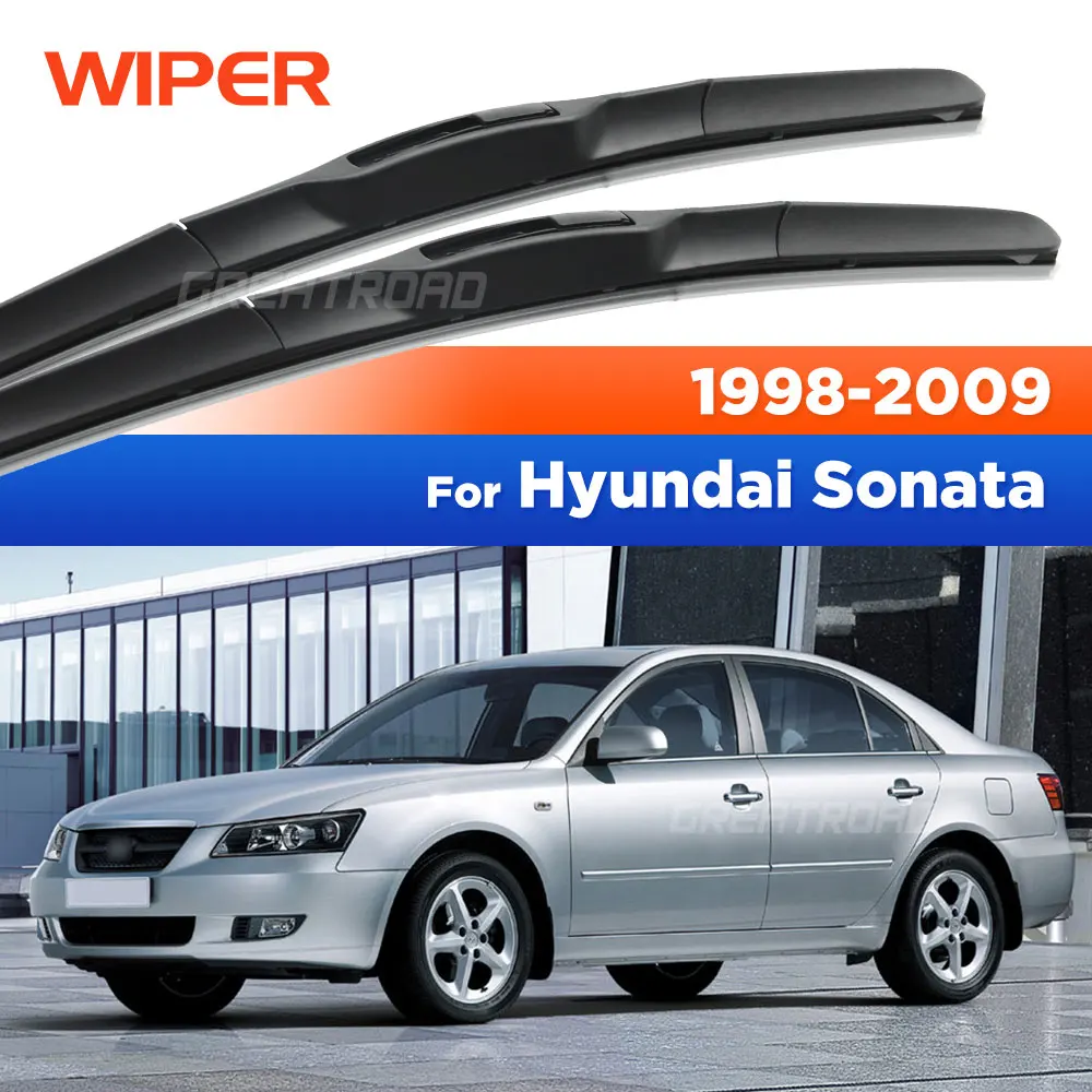 

Для Hyundai Sonata EF NF 1998-2009 2004 2005 2006 2007 2008 щетки переднего стеклоочистителя лобовое стекло щетка для лобового стекла 22 "+ 19"
