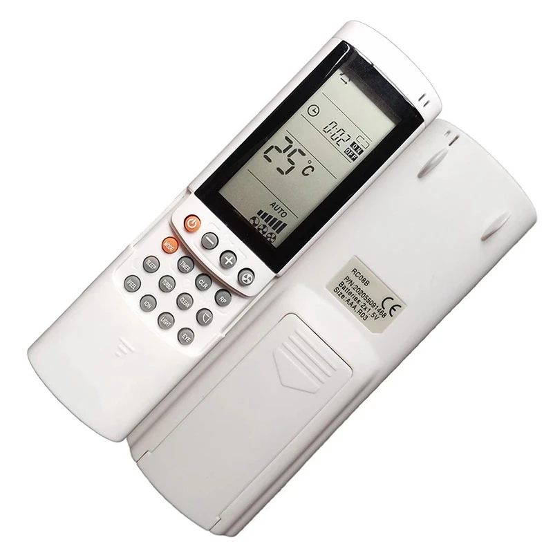 

HOT Remote Control,Conditioner Air Conditioning Remote Control for Airwell RC08A Replacement Remote