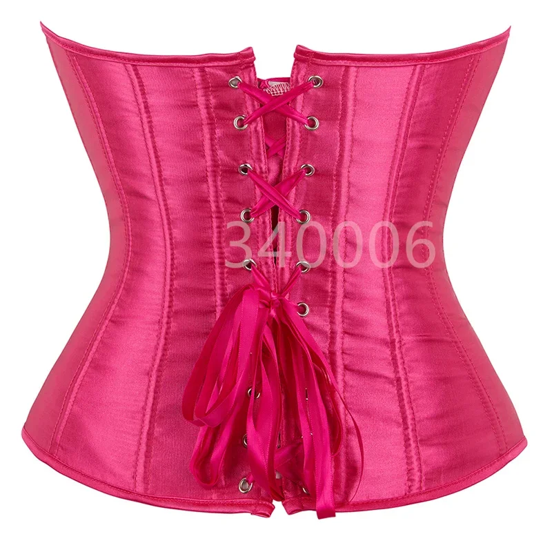 Caudatus สีเหลืองรัดตัว Top Bustiers Overbust ซาตินเซ็กซี่เครื่องแต่งกาย Corselet ผ้าสไตล์วินเทจเจ้าสาว Plus ขนาด Korsett ผู้หญิง
