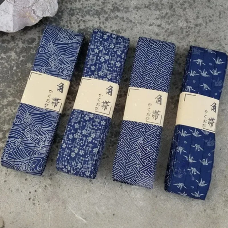 

Japanese Style Kimono Belts Cotton Kendo Iaido Jodo Belt Japan Traditional Clothing Martial Arts Samurai Waistband Accessories