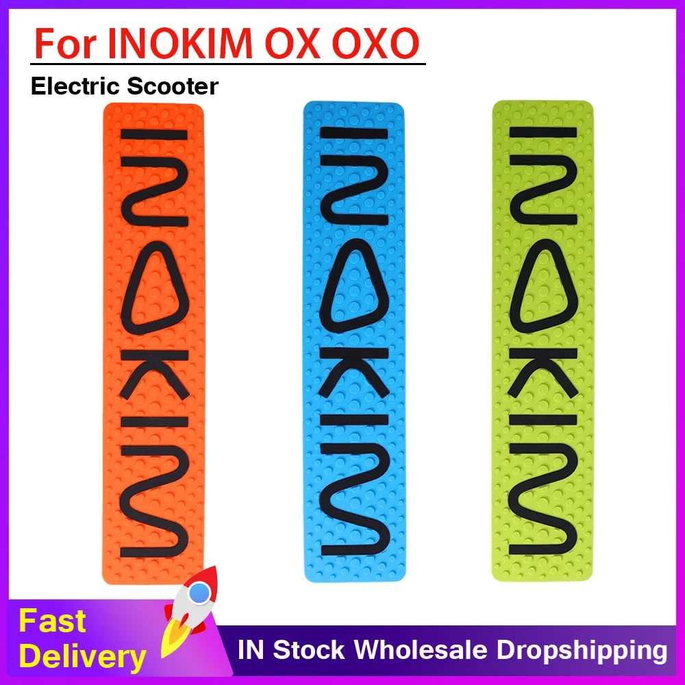 وسادة للقدم لـ INOKIM OXO OX Kickscooter عدم الانزلاق سطح السفينة وسادة مطاطية سكوتر كهربائي لاصق غطاء الدواسة إصلاح أجزاء