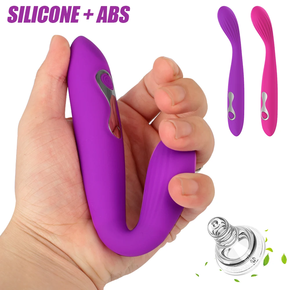 18cm Stick Vibrators For Women Clitoris Nipple Stimulator Vaginal Anal Plug Slim Dildos Female Masturbator Sex Toys Adults 18+