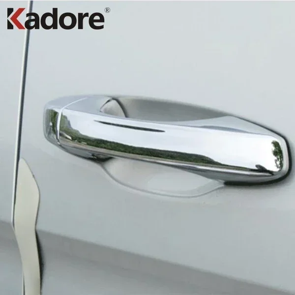 لفولكس واجن أطلس تيرامونت 2017-2022 2023 2024 كروم الجانب مقبض الباب حماية ملصق غطاء الكسوة الخارجي اكسسوارات السيارات #3
