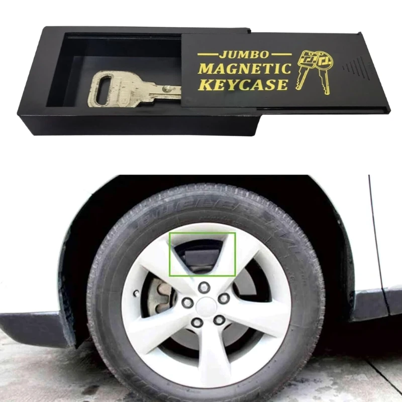 Magnetic Car Keys Holder Box Storage Secret Stash Boxes for Office Truck Home Dropship