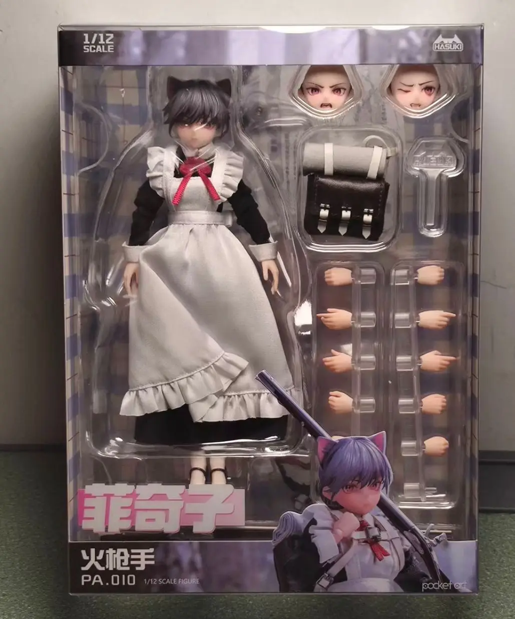 

In stock HASUKI Pocket Art 1/12 PA010 Musketeer Fitchson Feiqizi Figures Anime Model Genuine Boxed Toy Gift