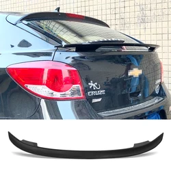 Trunk Spoiler Carbon Surface MT Style Car Refit Accessories Rear Wing For Chevrolet Cruze Hatchback 2013 - 2015