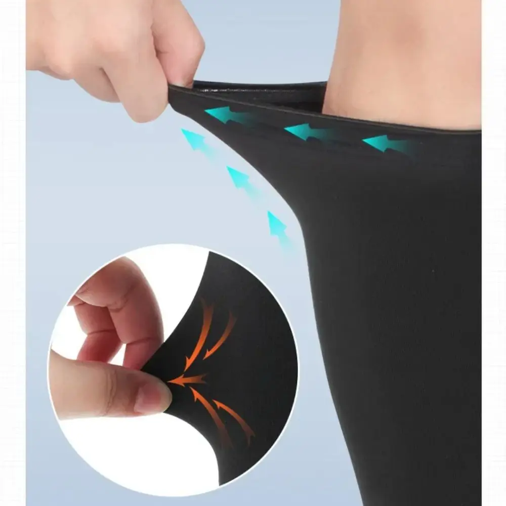 Manchon de compression de sport en polyester, protection des jambes, attelle de tibia, soutien des jambes, manchon de compression, attelle de mollet élastique