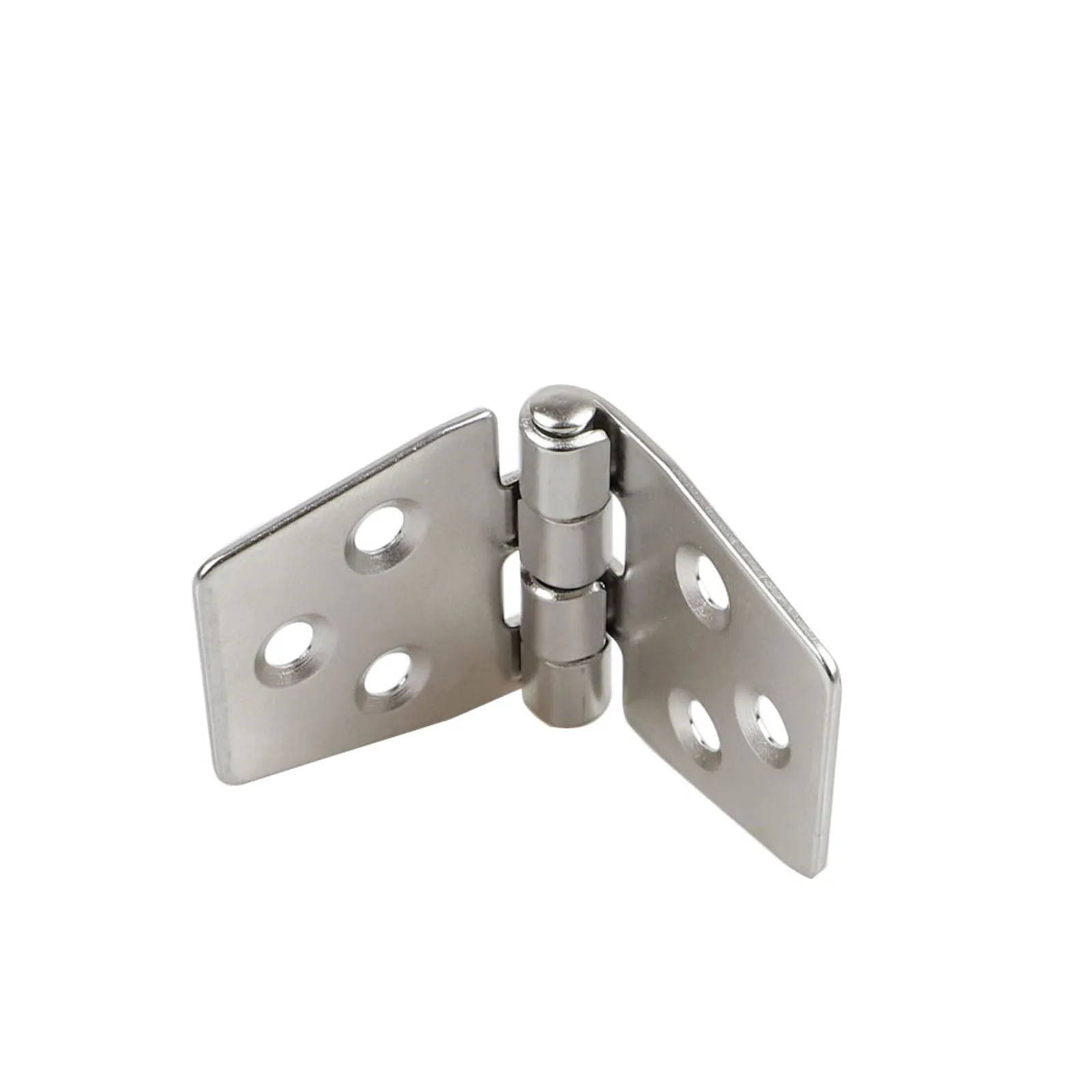 1/4/10PCS Stainless Steel Casting Hinge Flat Hinge Cabinet Doors Windows  6 Holes Deck Hinge For Boat Marine Hardware Accessorie