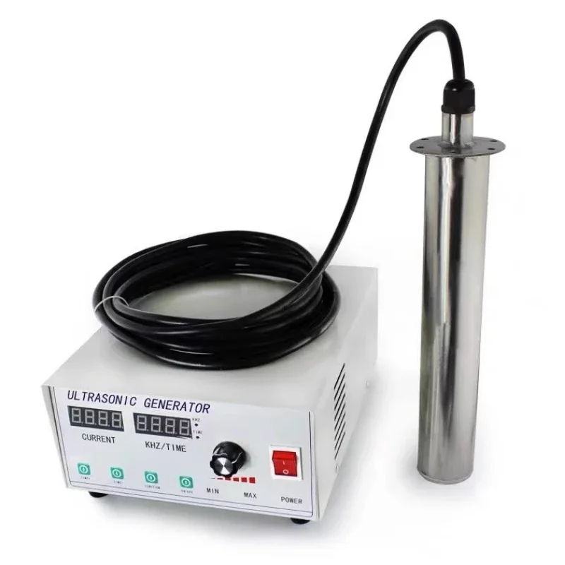 Industrial Input Ultrasonic Cleaner Vibrating Rod Dissolving Emulsification Defoaming Dispersion Ultrasonic Vibrating Rod 50HZ