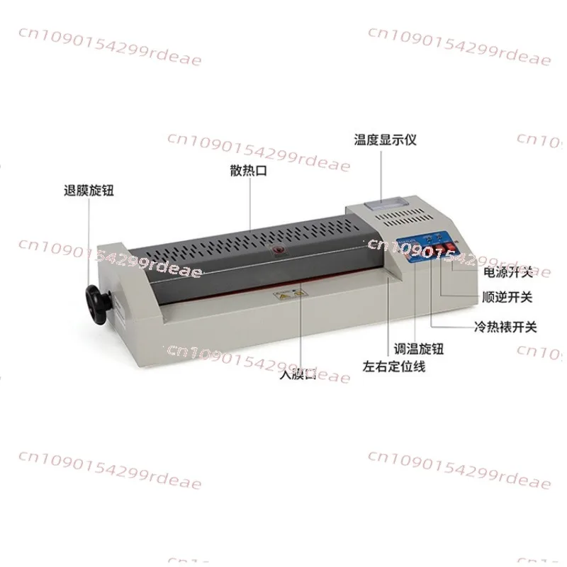 Single low-profile plastic sealing machine 3210 model A3 overmolding machine Small film machine 320mm size photo hot film