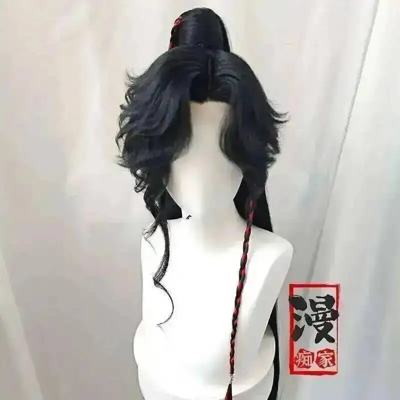 Styled Hua Cheng San Lang Cosplay Customized Wig Tian Guan Ci Fu Heaven Official’s Blessing HuaCheng Cos Wig Xie Lian Cosplay