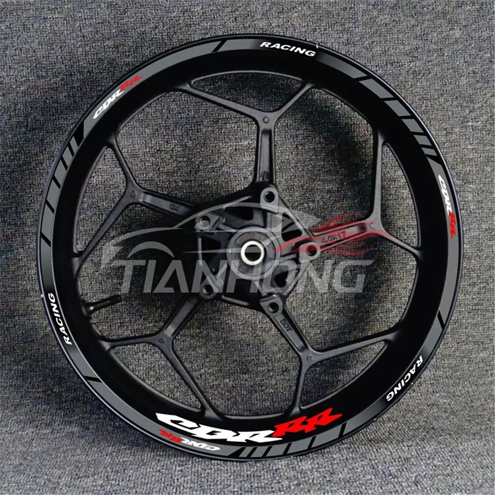 Suitable for Honda CBR650FCBR600RRCBR1000RR F5 wheel rim wheel frame retrofit reflective waterproof decal