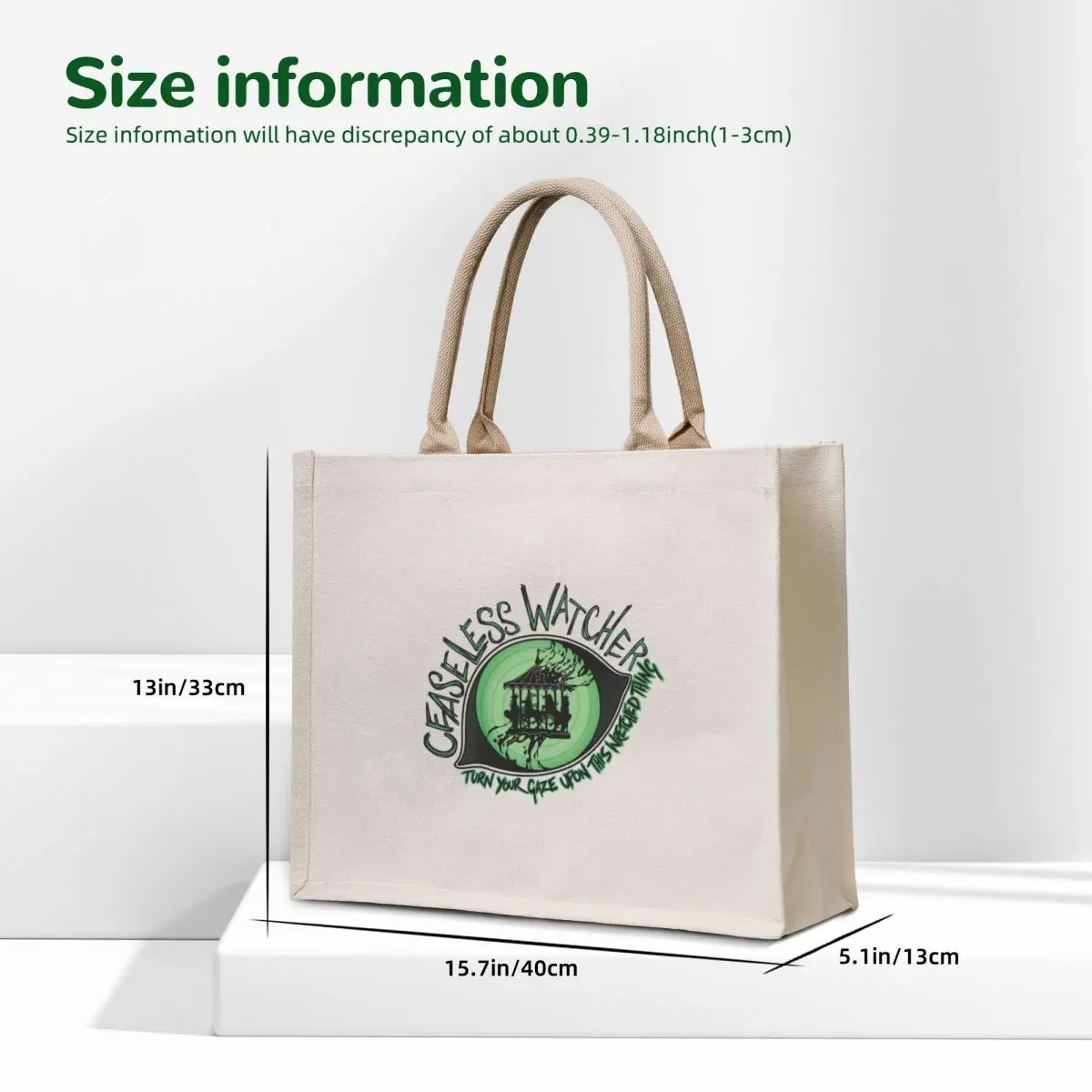The Magnus Archives: Ceaseless Watcher Tote Bag Cloth bags Cloth bag Handbags canvas tote bags