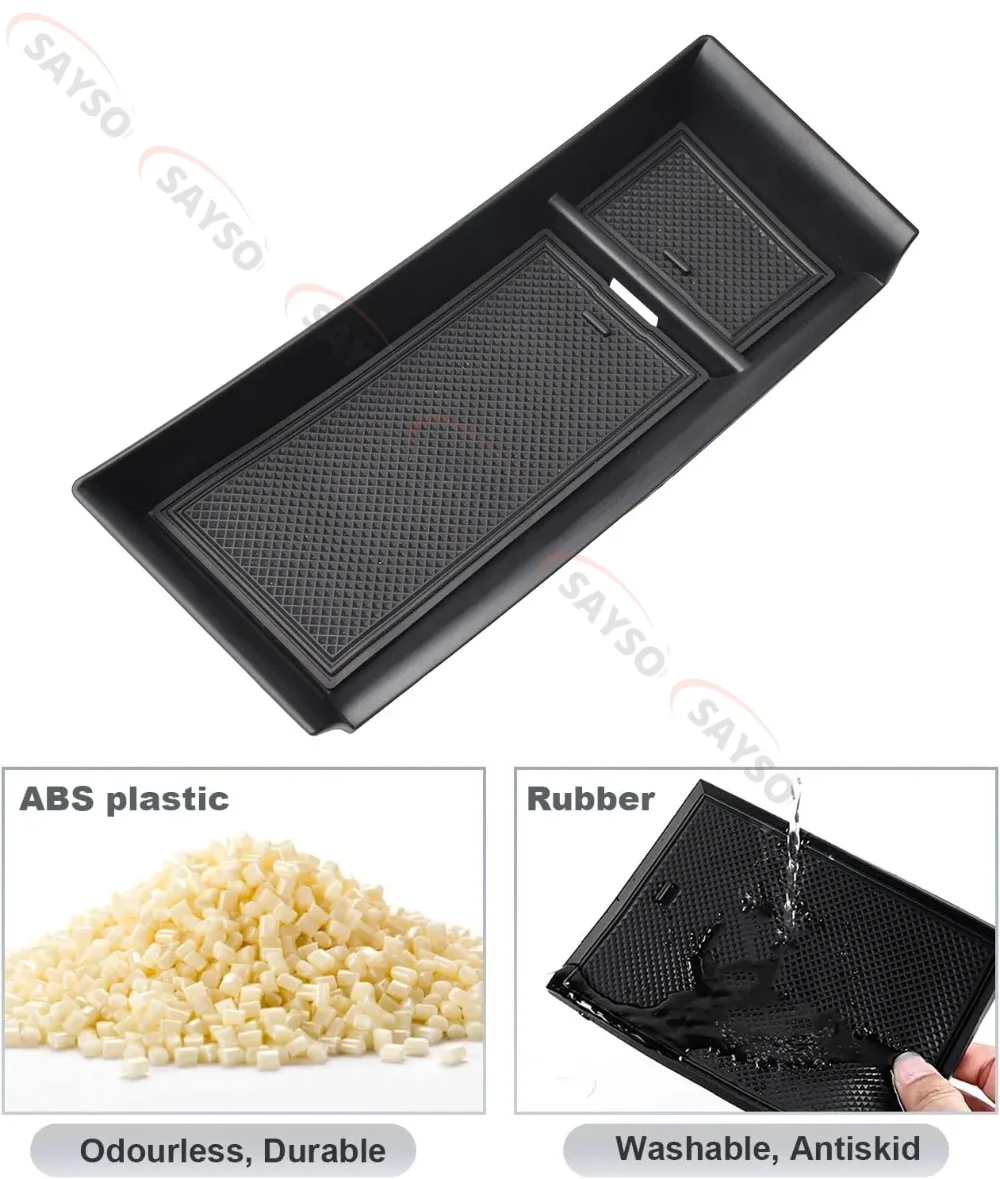 Mittelkonsolen-Organizer vorne für Mazda CX-5 22-25 – Münzhalter, Schalthebel-Organizer, vordere Aufbewahrungseinlagen, Armlehnenbox – Detail 8