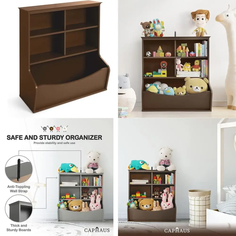 Children's Playroom Organizer: Open Cube Storage for Toys, Books, and Nursery Essentials