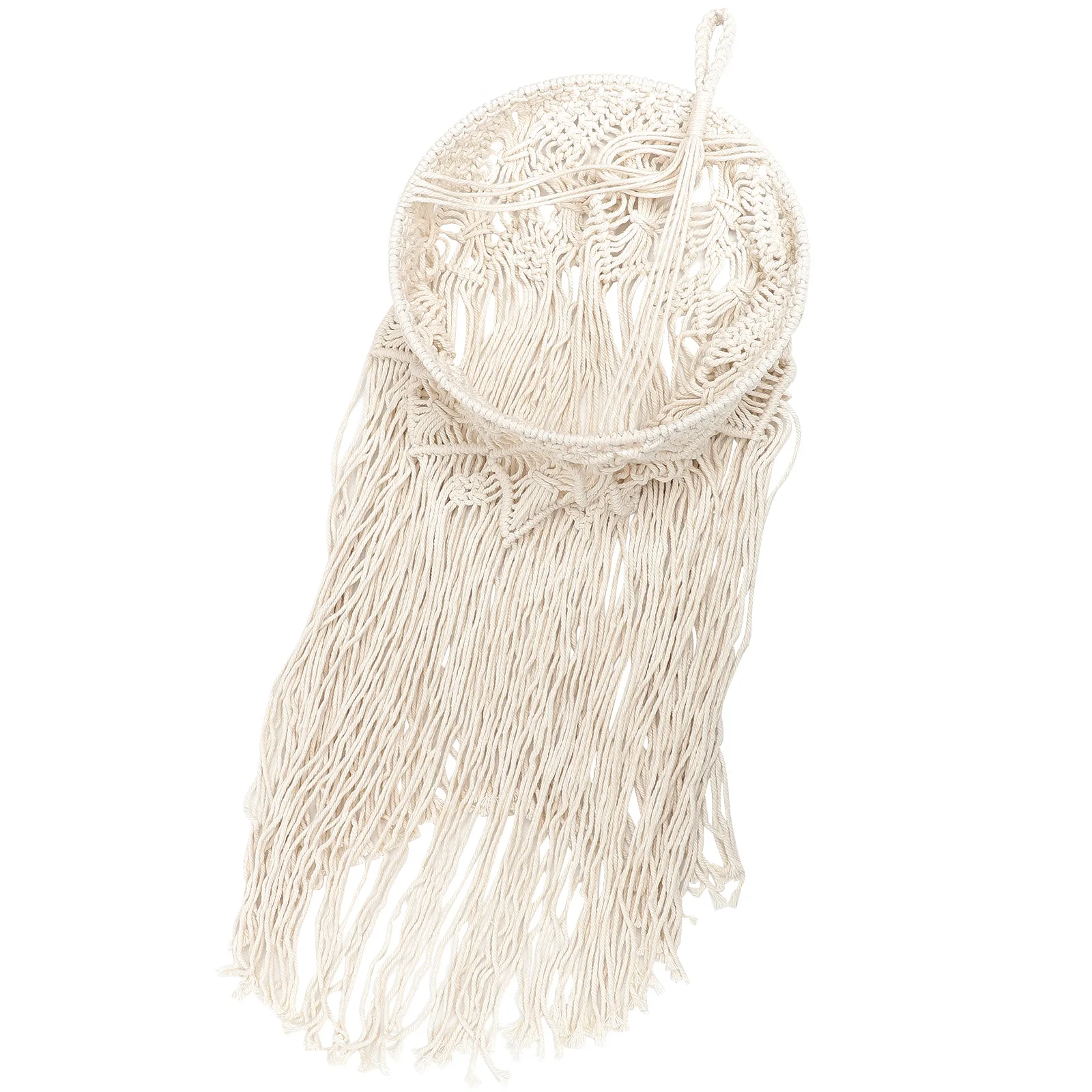 

Woven Lampshade Hanging Boho Light Rustic Bamboo Large Decor Bedroom Living Room Restaurant Hotel Office Cotton Rope