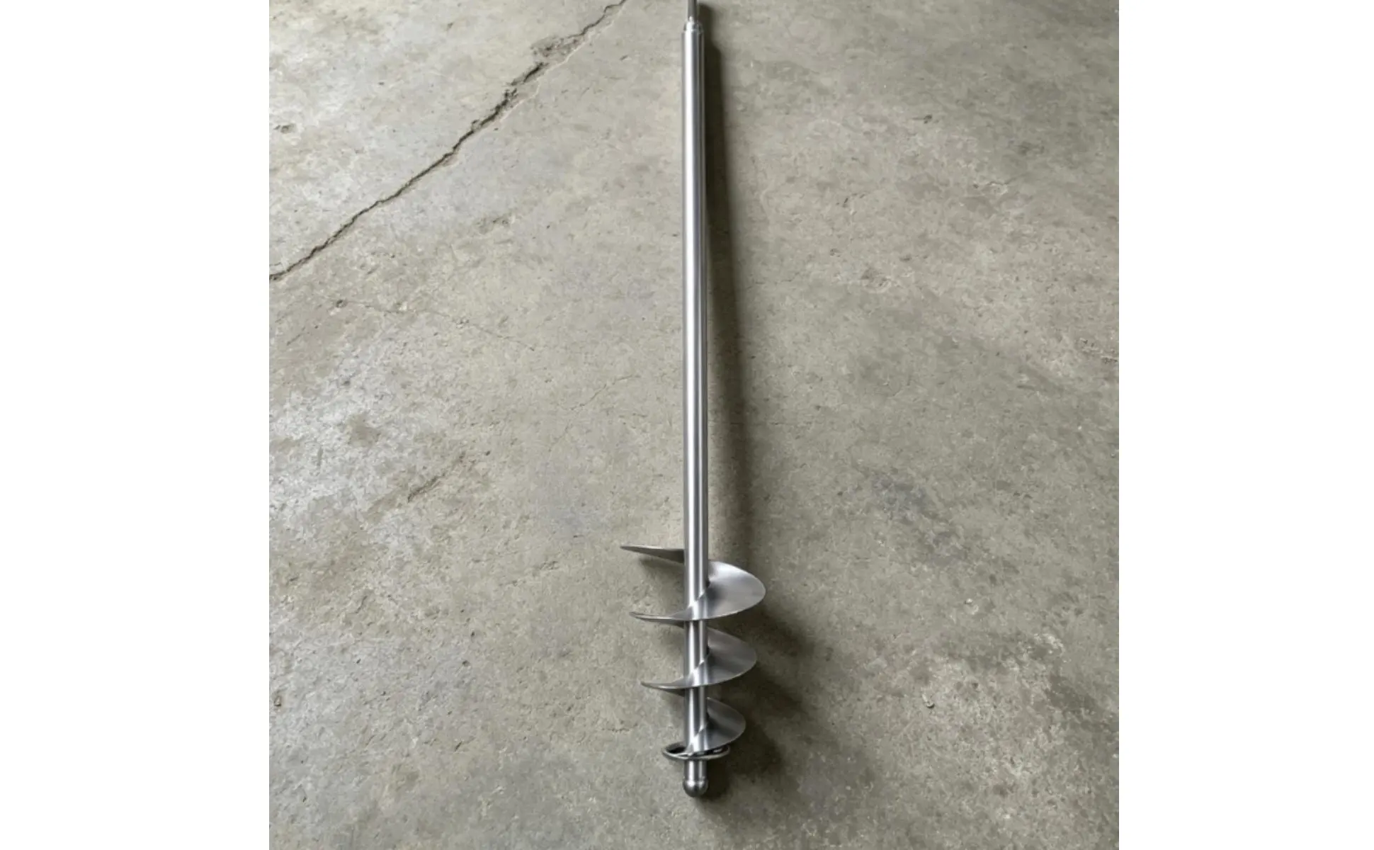 Helical Mixing Rod Rust Resistant Cement Blender Attachment Paint and Construction Binder Blender Paddle Versatile Power Tool