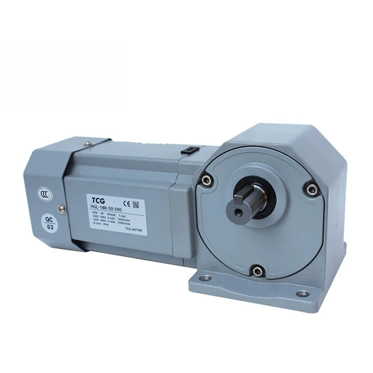 

TCG AC Hypoid Gear Motor High Torque Strong Gear From 15w--1500w Low Noise Hot Selling