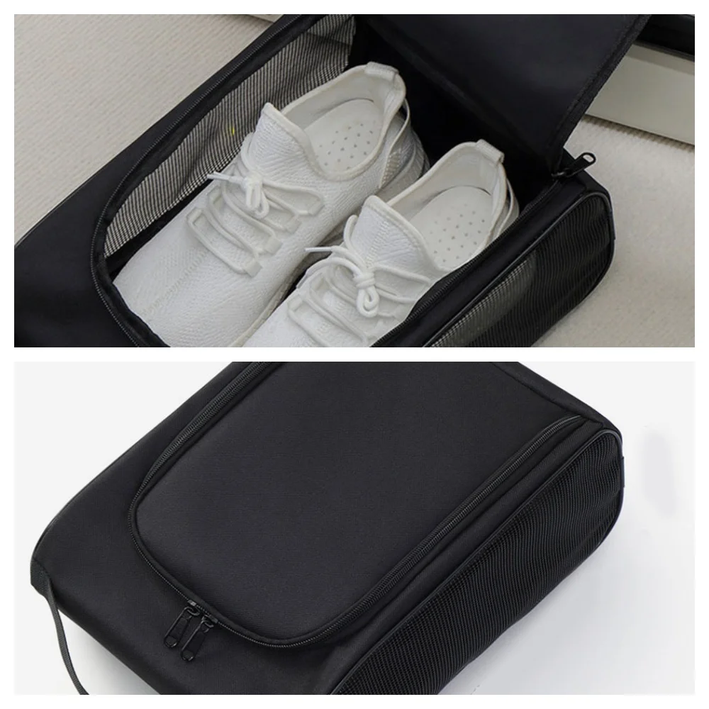 

Oxford Cloth Handbag Shoes Storage Pouch Breathable Bags Useful Daily Items Portable Supplies Travel Shoe Bags Stockpile Pocket