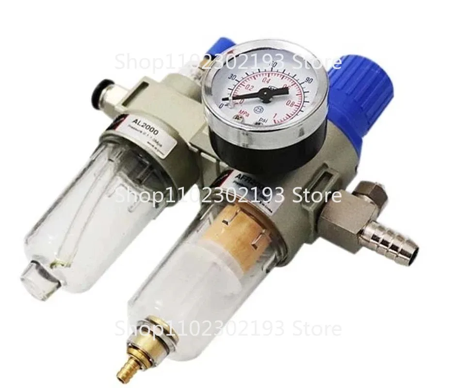 1Set Tire raking machine Water separator Tyre changer Accessories Filter Pressure regulating valve   Lubricator