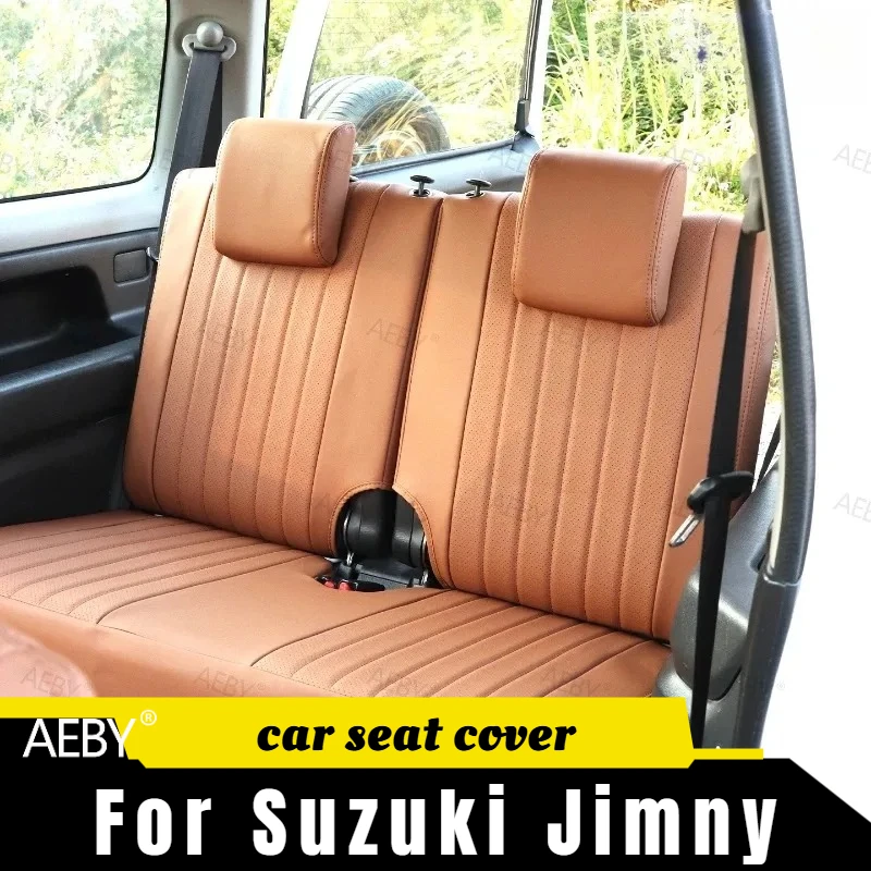 For Suzuki Jimny 1998-2018 Full seat cover,Full set of PU leather seat covers high density foam,Waterproof and anti-slip