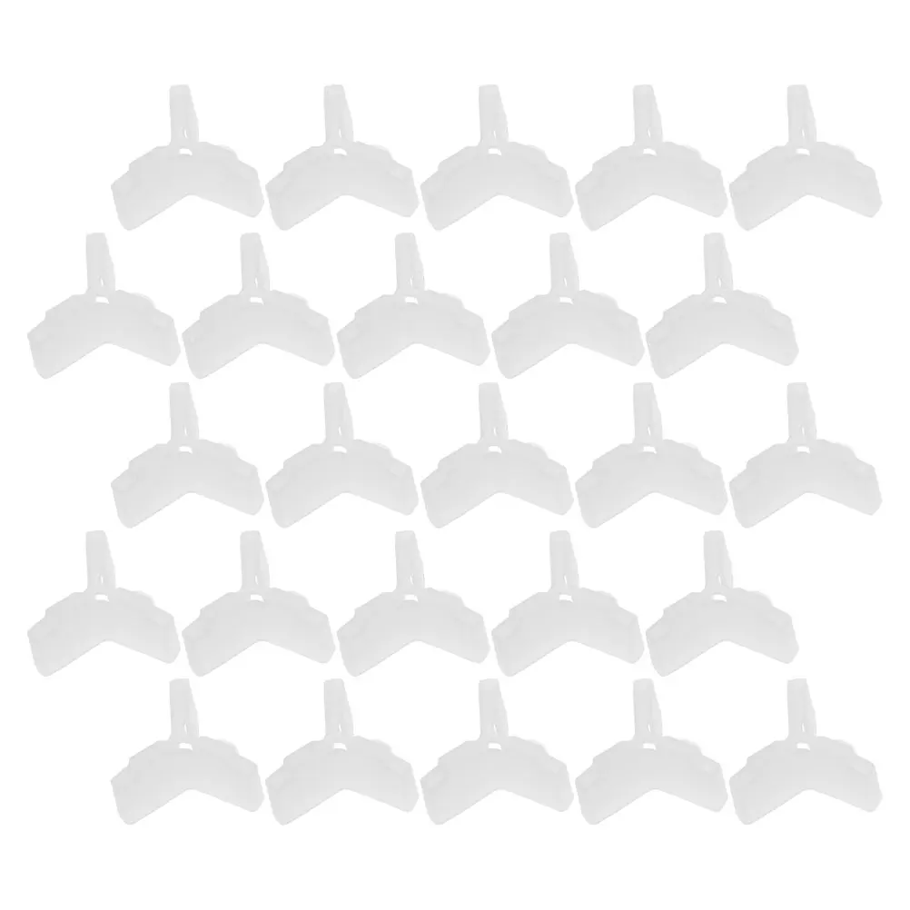

100 Pcs Safety Protector Anti Scratch Hook Cap Fishing Bonnet White Workshop