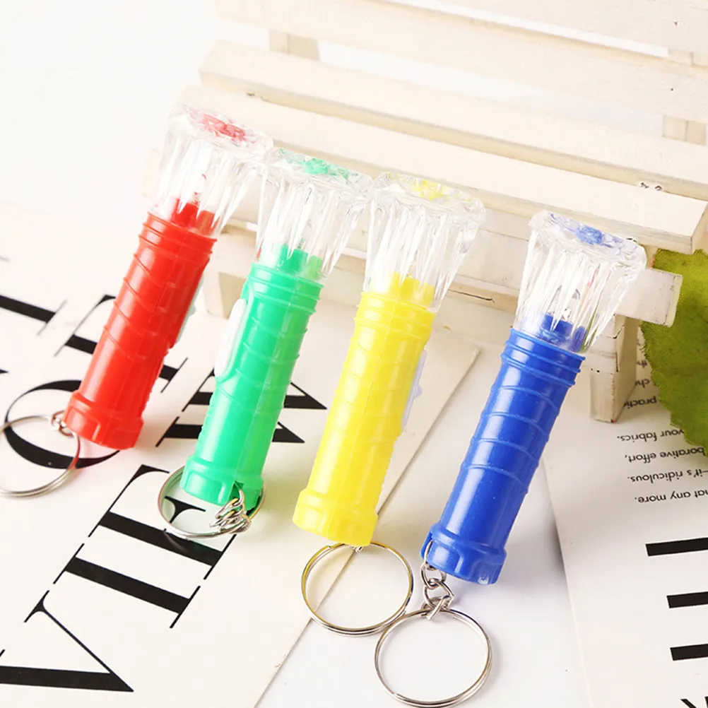 

10 шт. миниатюрных портативных фонариков-брелоков, маленькие карманные пластиковые прозрачные фонарики, сигнальные фонари для экстренных ситуаций на открытом воздухе, разные цвета