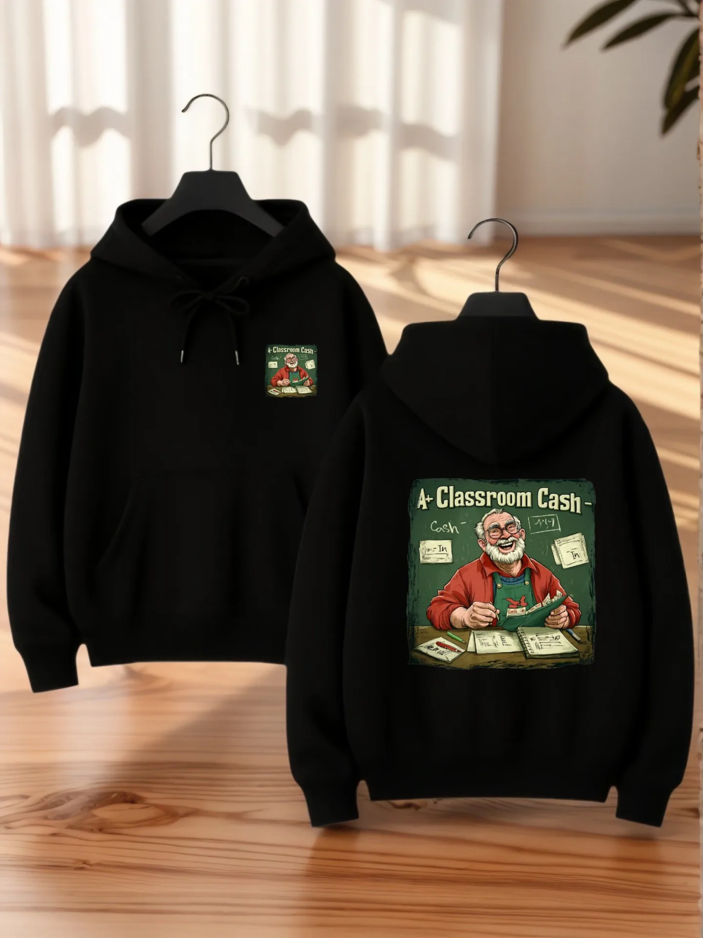 

Graphic Hoodie Women, Aesthetic Design, Graphic Print, Casual Everyday Wear, Cotton Blend, For Young Men