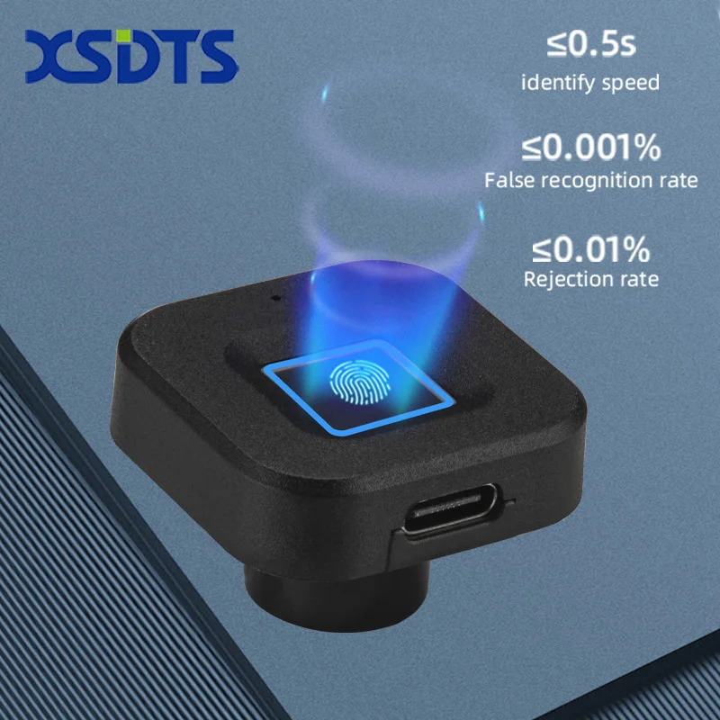 XSDTS Biometric Tuya App Fingerprint Lock Black Keyless Cabinet Smart Door Lock Drawer Locks Anti-theft Long Standby Time image 3