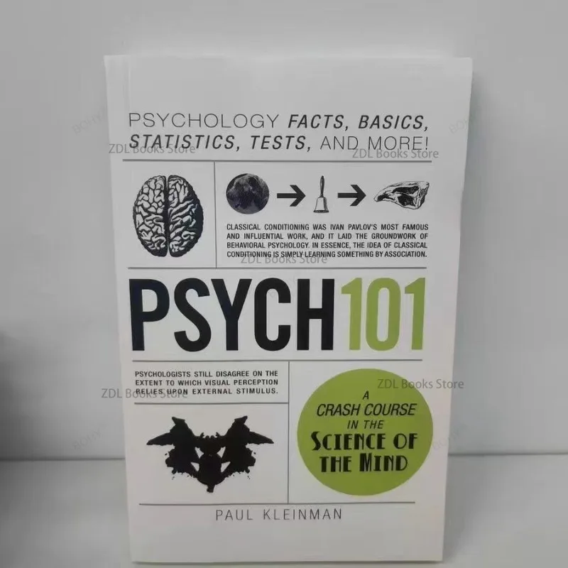 Psych 101 de Paul Kleinman A Crash CINtroin the Science of the Beaumont Livre de référence anglais populaire