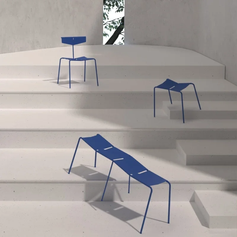 كرسي عشيرة النمل الشمال الحديثة بسيطة في الهواء الطلق صالة كرسي فناء كرسي خلفي كراسي بارك