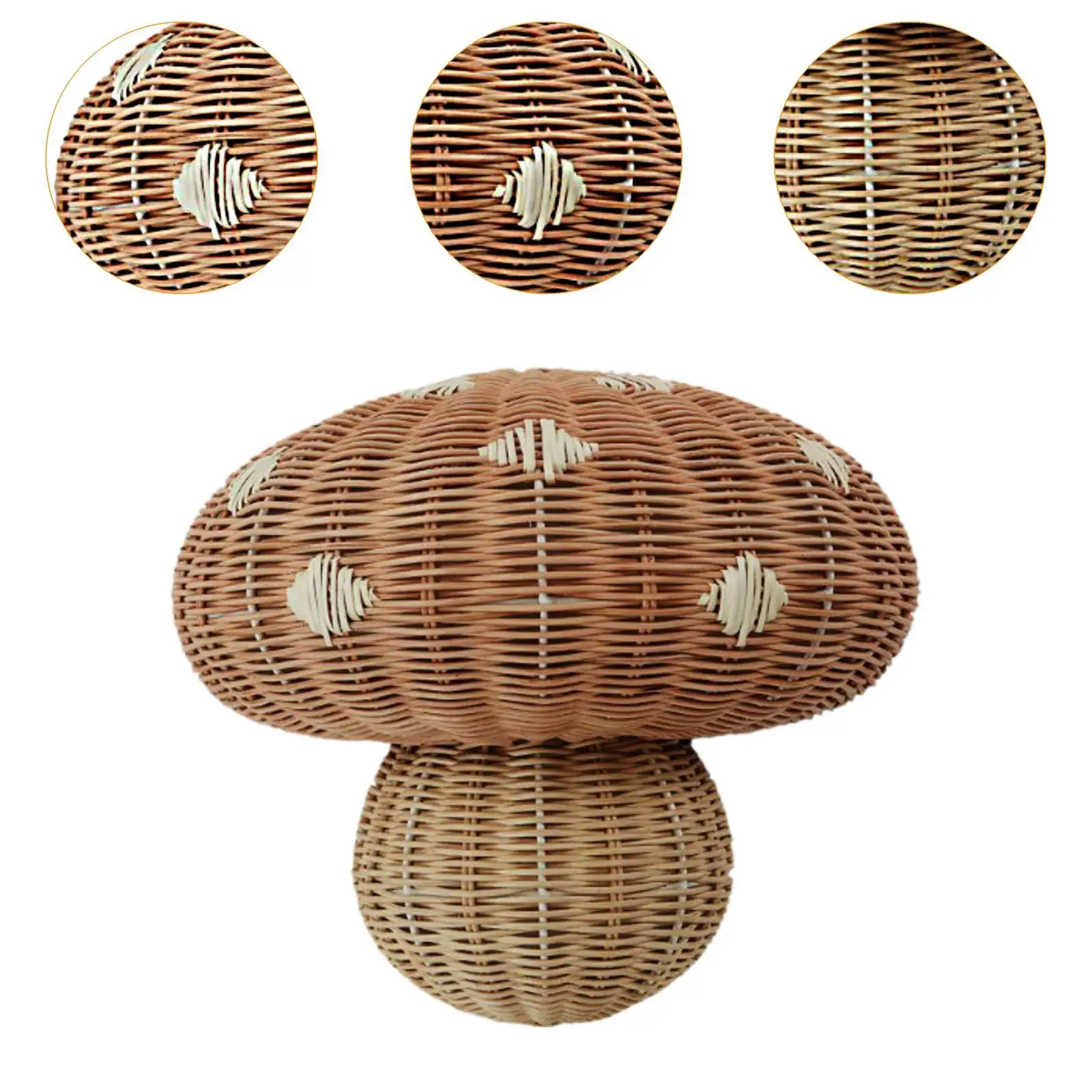 Pantalla de luz de pared, pantalla tejida a mano Bohemia para dormitorios, comedor, granja