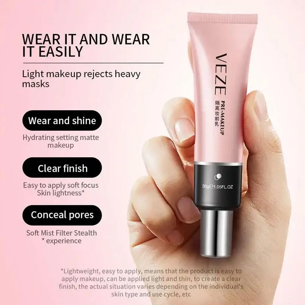 Verbergende Toon Omhoog Gezicht Primer Gladde Huid En Langdurige Ademende Lichtgewicht Make-Up Concealer Make-Up Isolatiecrème