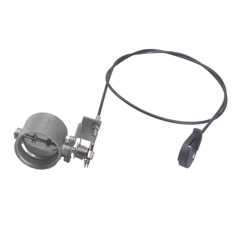 Universal Motorcycle Modified Exhaust Pipe Valve Exhaust Pipe Muffler Parts