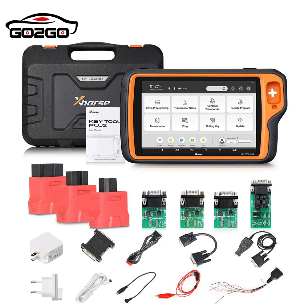 Xhorse VVDI Key Tool Plus Pad Full Configuration Advance with Practical Instruction 1&2 Books