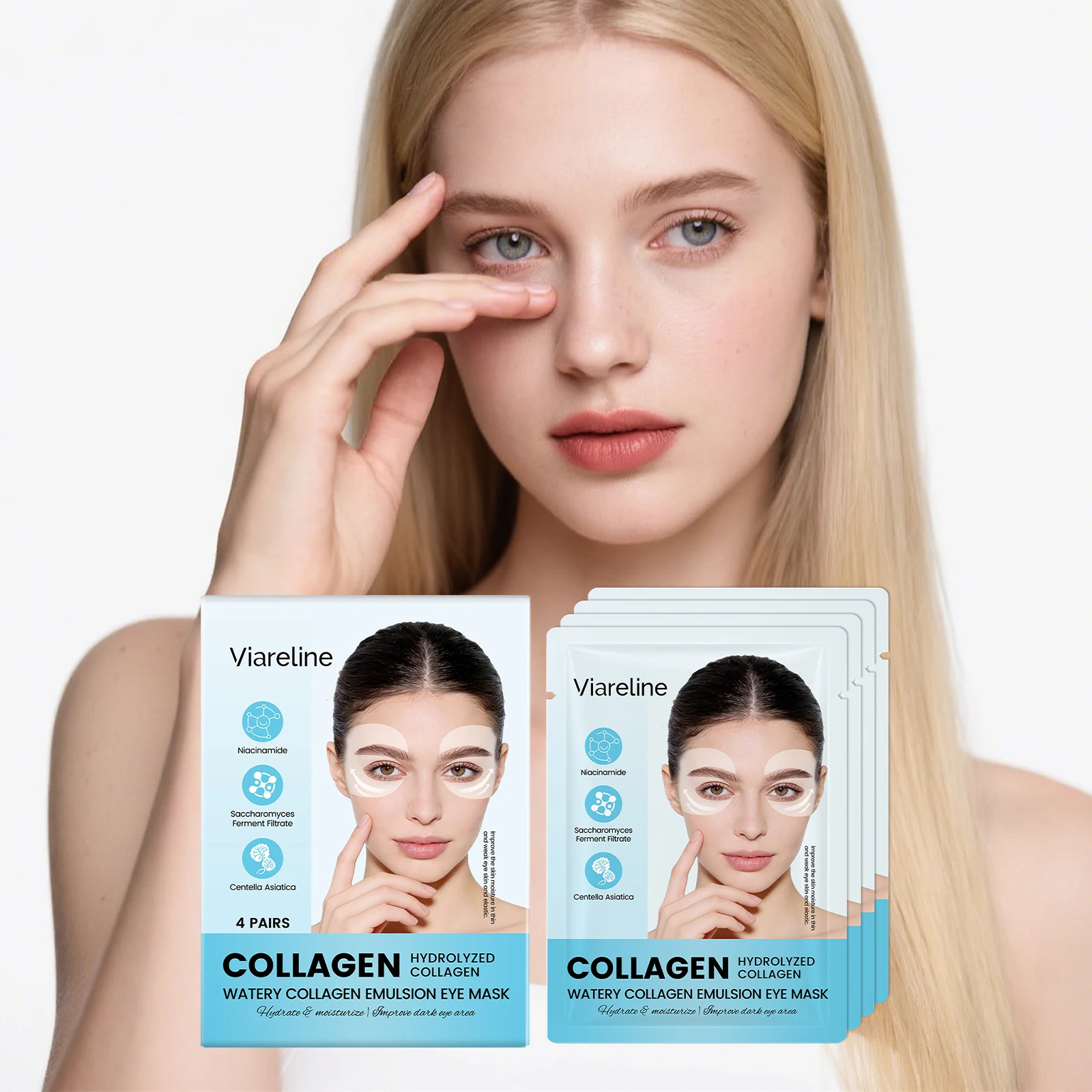 コラーゲンアイパッチ 小じわやくまを軽減 保湿してハリを保つ - Eye Pad Collagen のレビューと価格